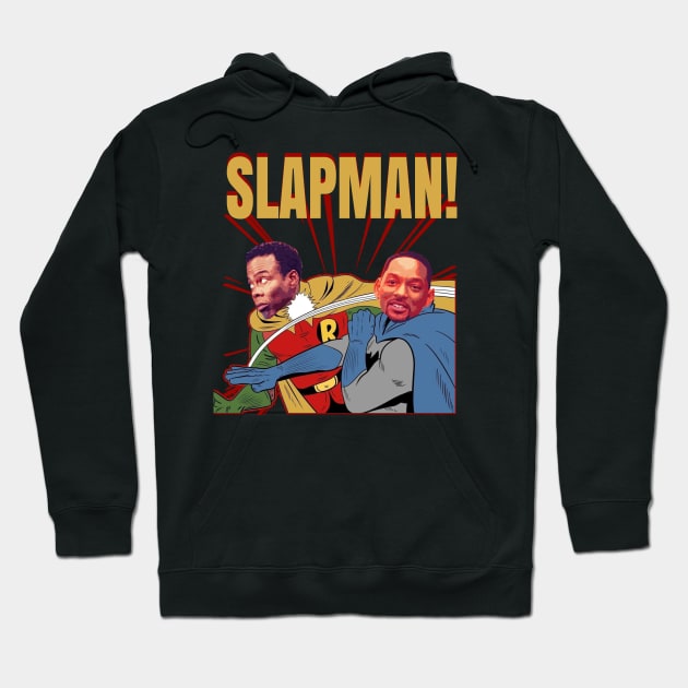 SlapMan - will smith Hoodie by Regx Food Cosmic